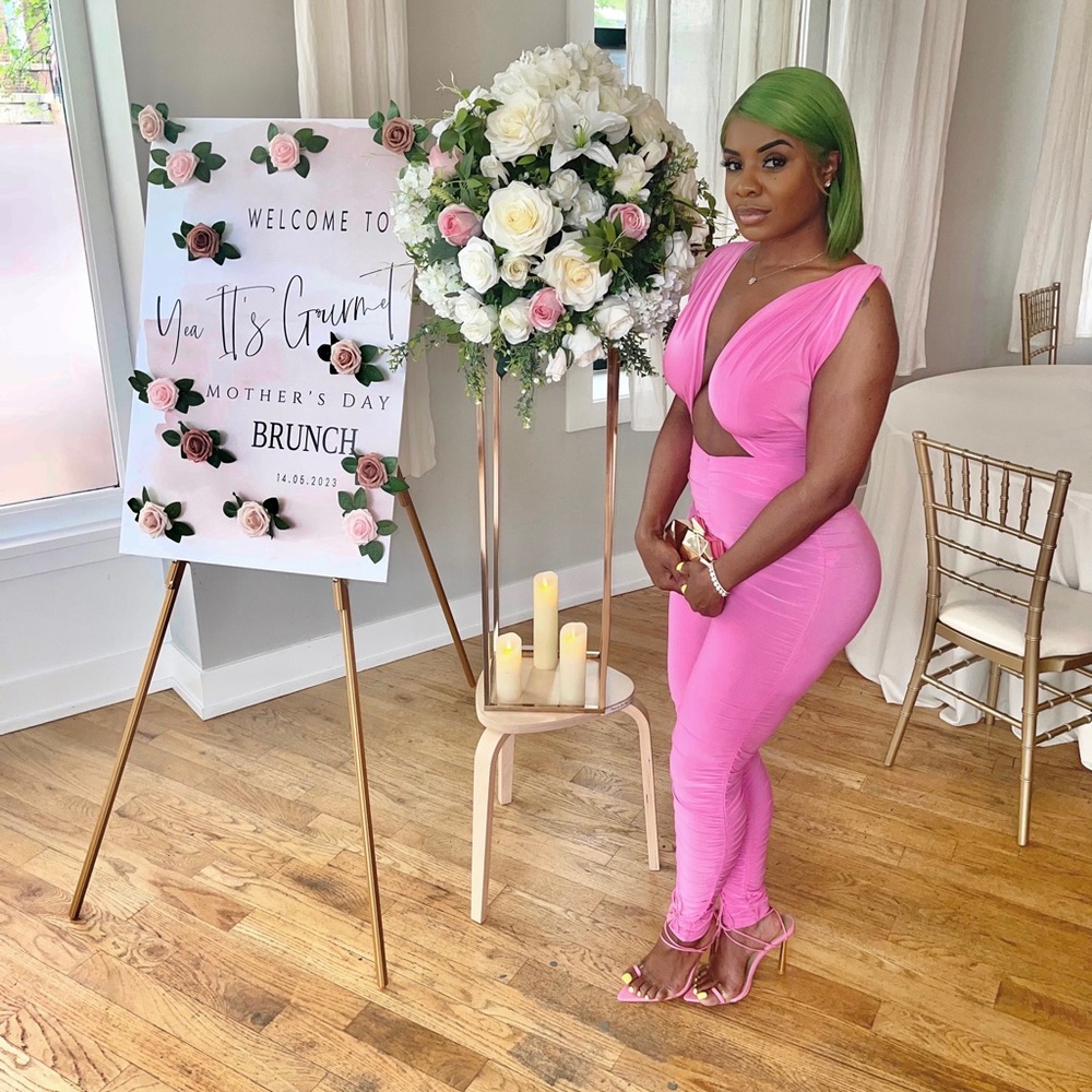 Bubble Gum Pink Jumpsuit